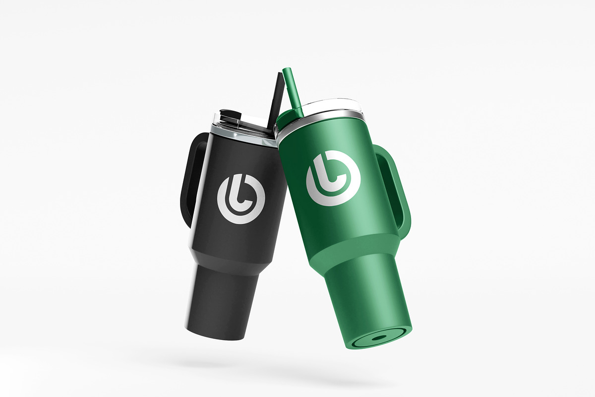 Tumbler bottle Mockup, a Merchandise Mockup by SLAB! Design (Photo 7 of 7)