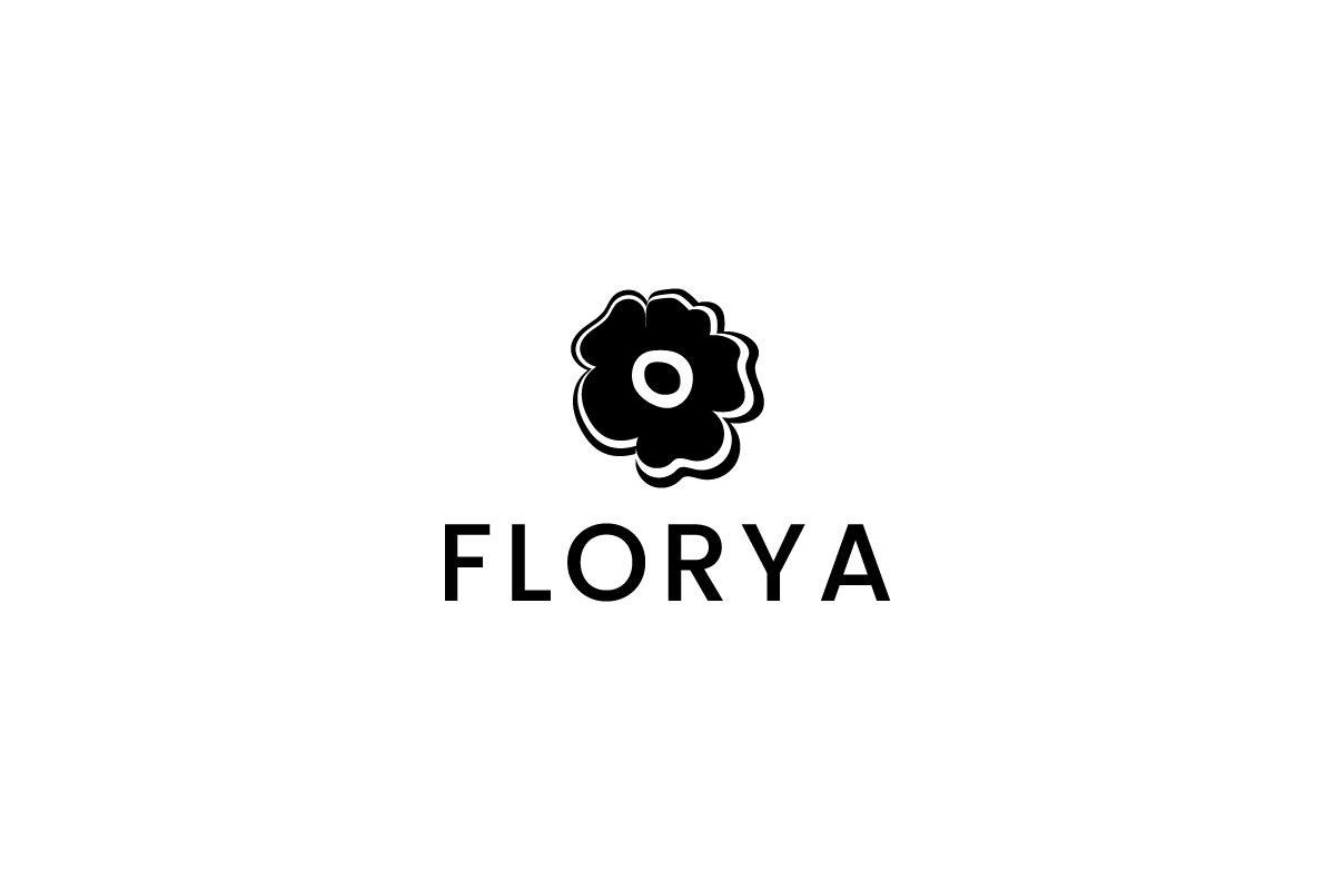 Florya - Modern Floral Logo Design preview 5