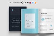 Brand Guidelines, Brand Style Guide, a Brochure Template by Niofix (Thumbnail 1 of 6)