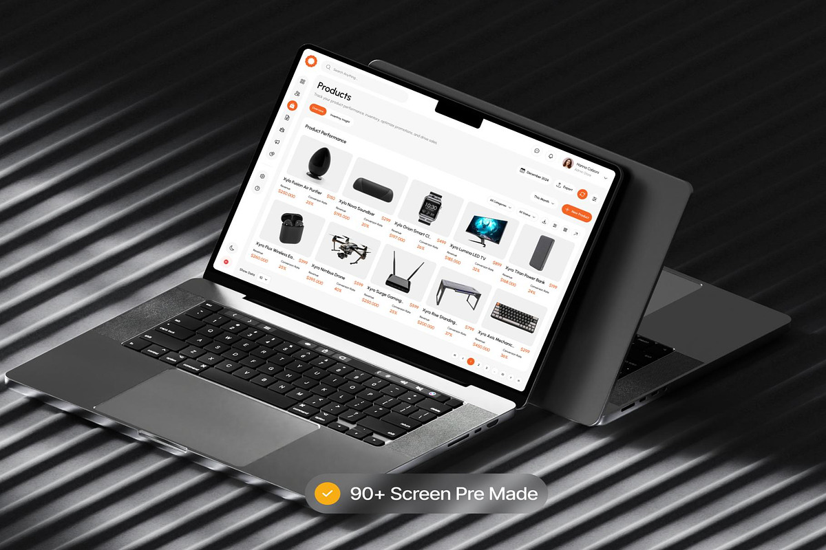 Campify Marketplace Dashboard UI KIT, an UI Kit Template by Creative Perspective (Photo 4 of 7)
