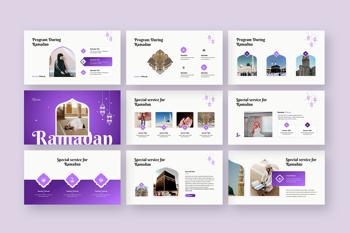 Ramadan Kareem Presentation, a Presentation Template by KreateTribe (Photo 2 of 4)