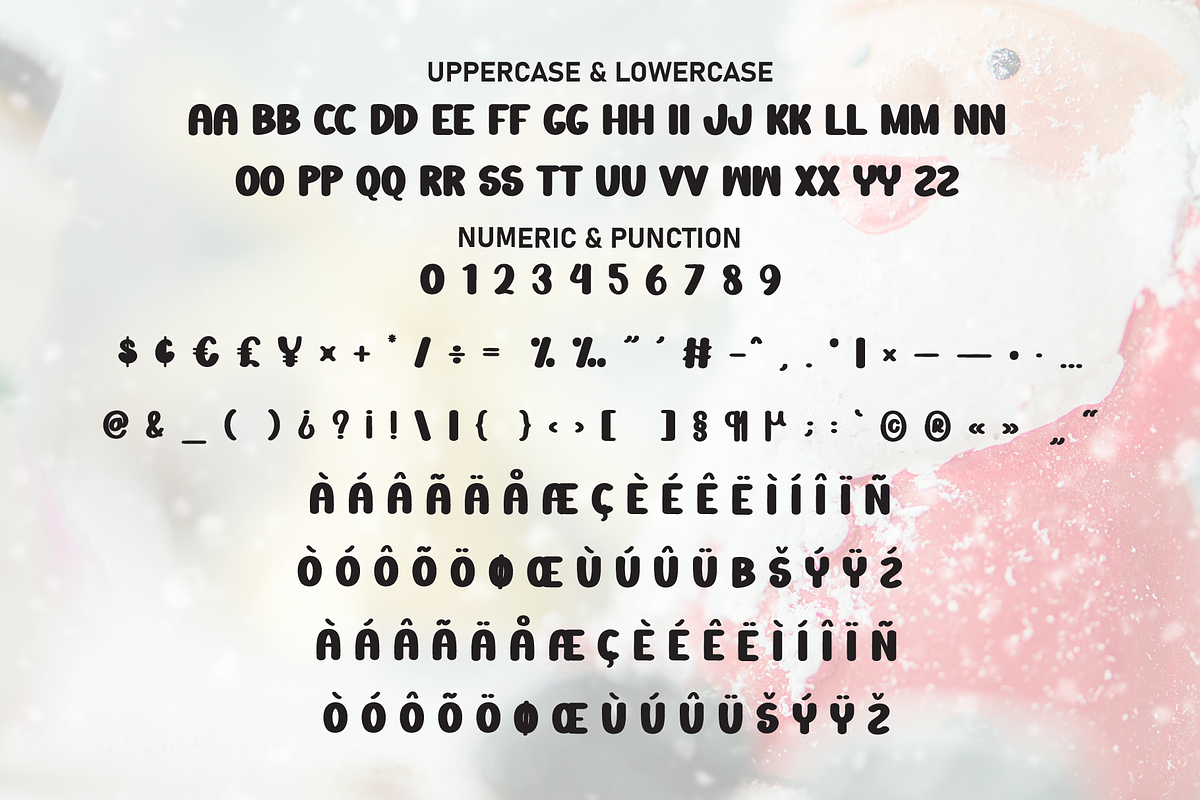 Snow Santa | Script Font, a Script Font by Scratchones (Photo 7 of 8)