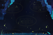 Watercolor Firefly Clipart, an Animal Illustration by DigitalArtsi (Thumbnail 2 of 4)