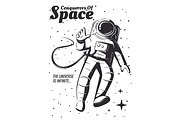 Astronaut Illustration., a Technology Illustration by Nomber_86 (Thumbnail 4 of 5)