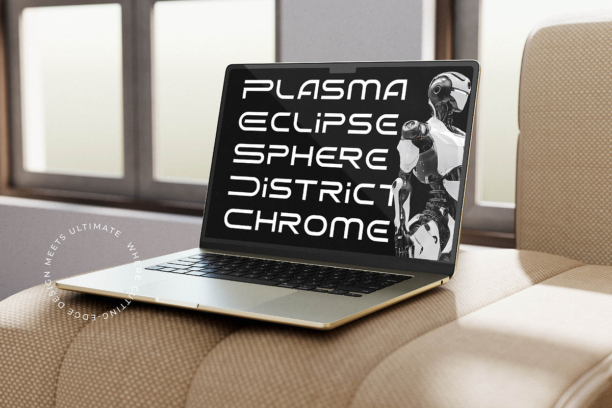 Hyper Vortex Futuristic Display, a Sans Serif Font by timelesstype.co (Photo 8 of 20)