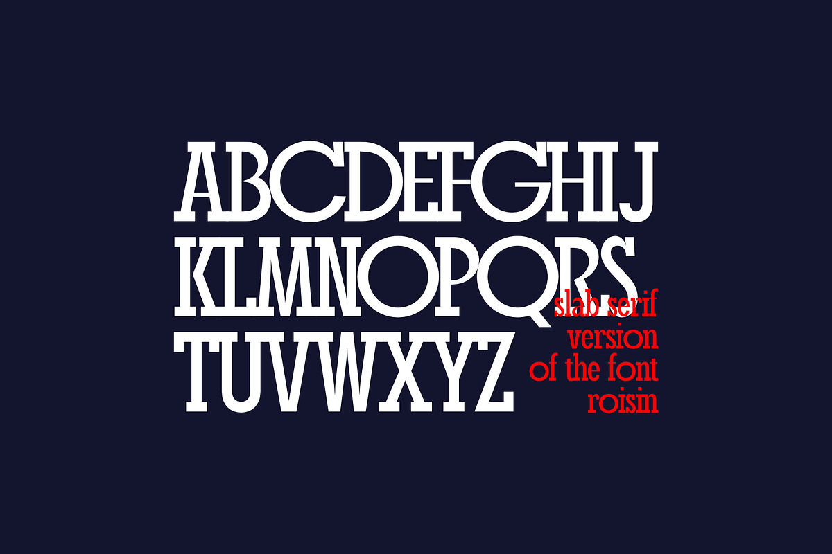 Roisin Slab, a Slab Serif Font by Muhammad Hastian (Photo 2 of 8)
