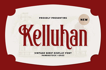 Kelluhan Vintage Serif Typeface
