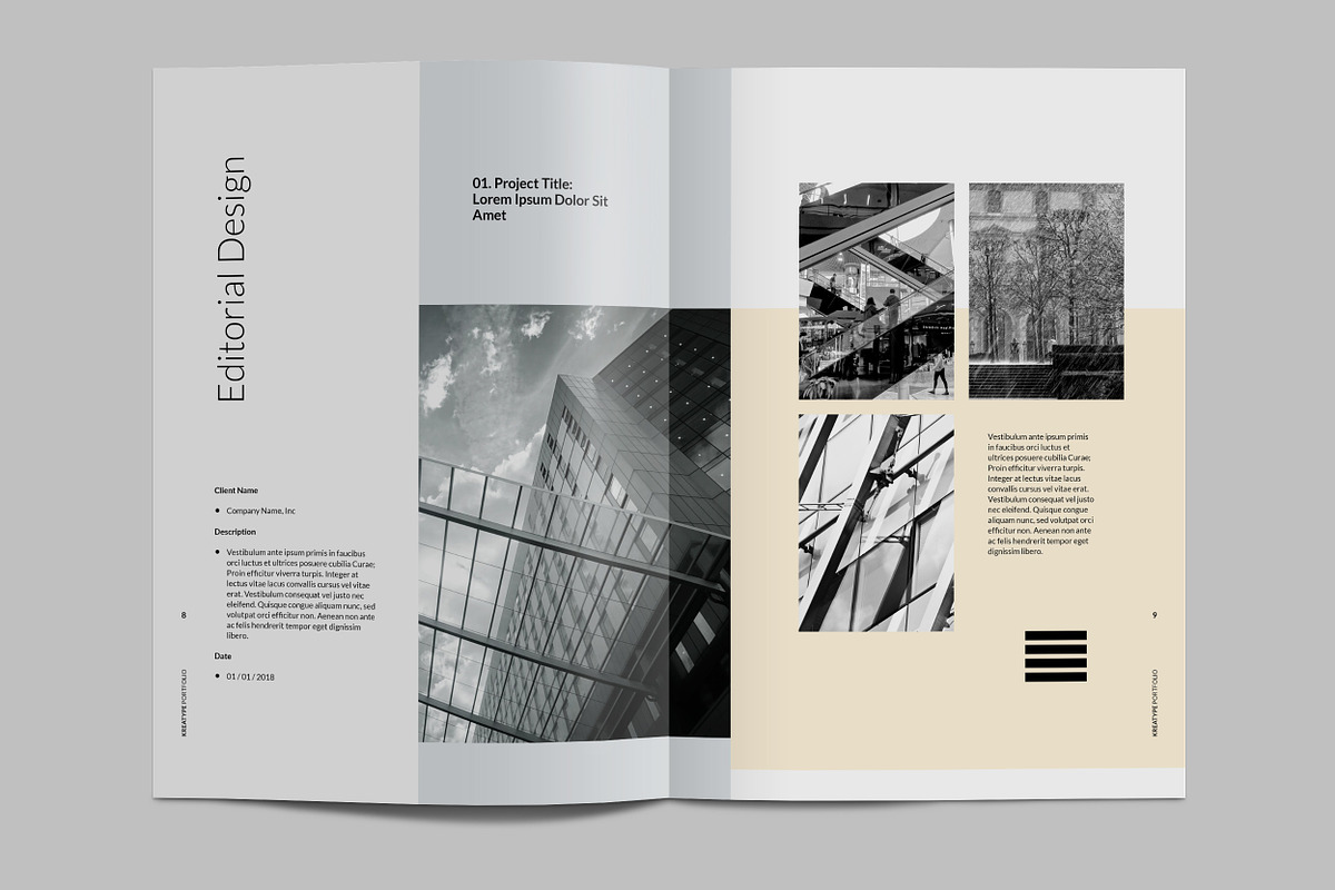 Kreatype Portfolio, a Brochure Template by Kreatype Studio (Photo 7 of 16)