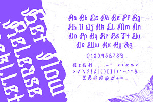 Huffles - Display Blackletter Font