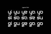 Lagisur - Minimal Logo Font, a Sans Serif Font by QR Design Studio (Thumbnail 8 of 13)