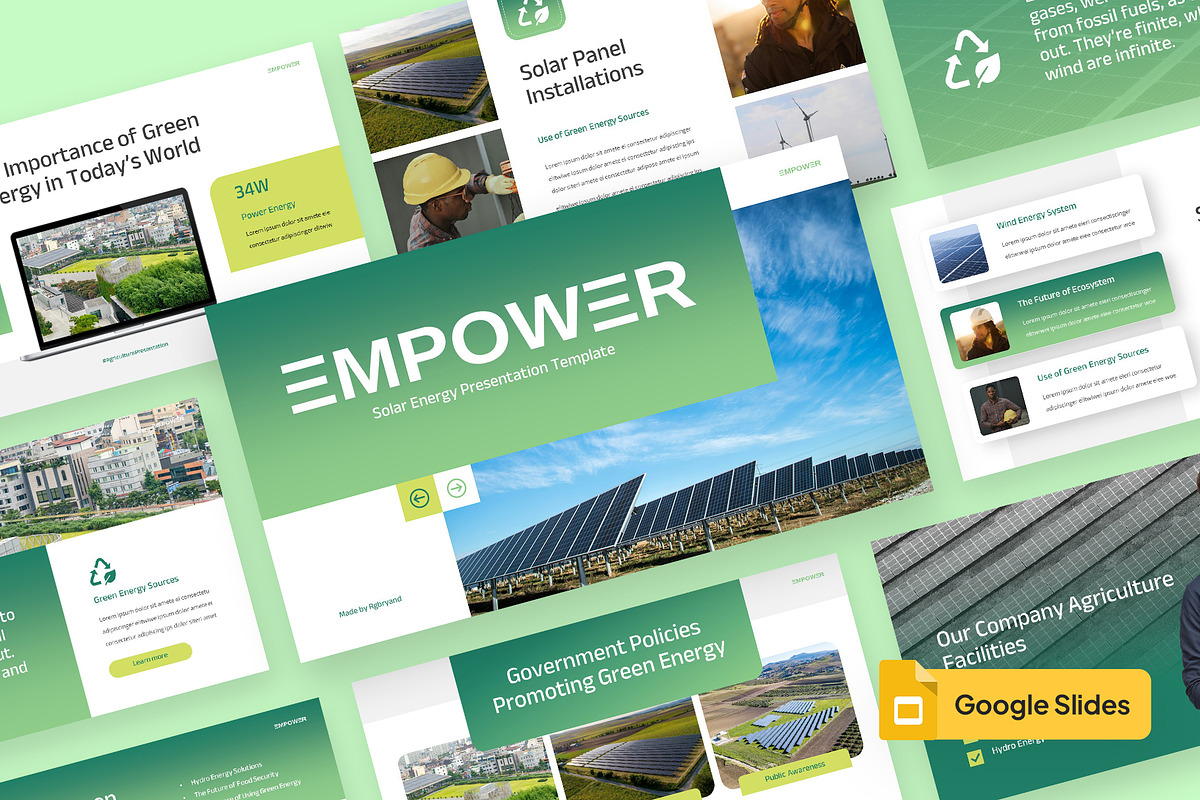 EMPOWER - Environment Company Slides, a Presentation Template by rgbryand (Photo 1 of 9)