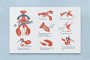 How to Eat a Lobster Printable Card, an Object Graphic by CojoMoxon (Thumbnail 2 of 4)