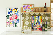 Bright Colorful Watercolor PRINTS, a Background Graphic by lerinartstudio (Thumbnail 5 of 11)