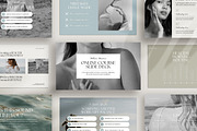 Wellness Coach Slide Deck CANVA, a Presentation Template by Studio Loire (Thumbnail 1 of 10)