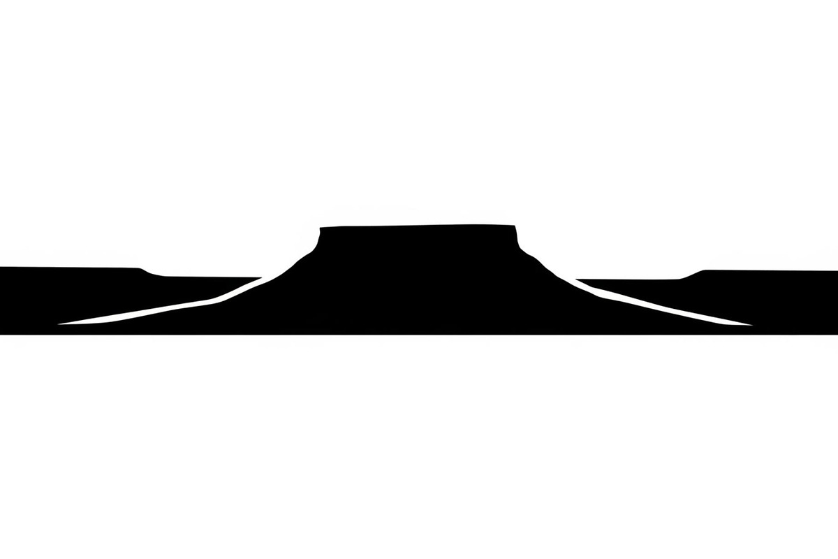 Abstract Savanna Scenery Silhouette, a Graphic by Designer_Momina (Photo 3 of 13)