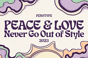 Love & Peace Art Nouveau Typeface, a Serif Font by Fenotype (Thumbnail 13 of 13)