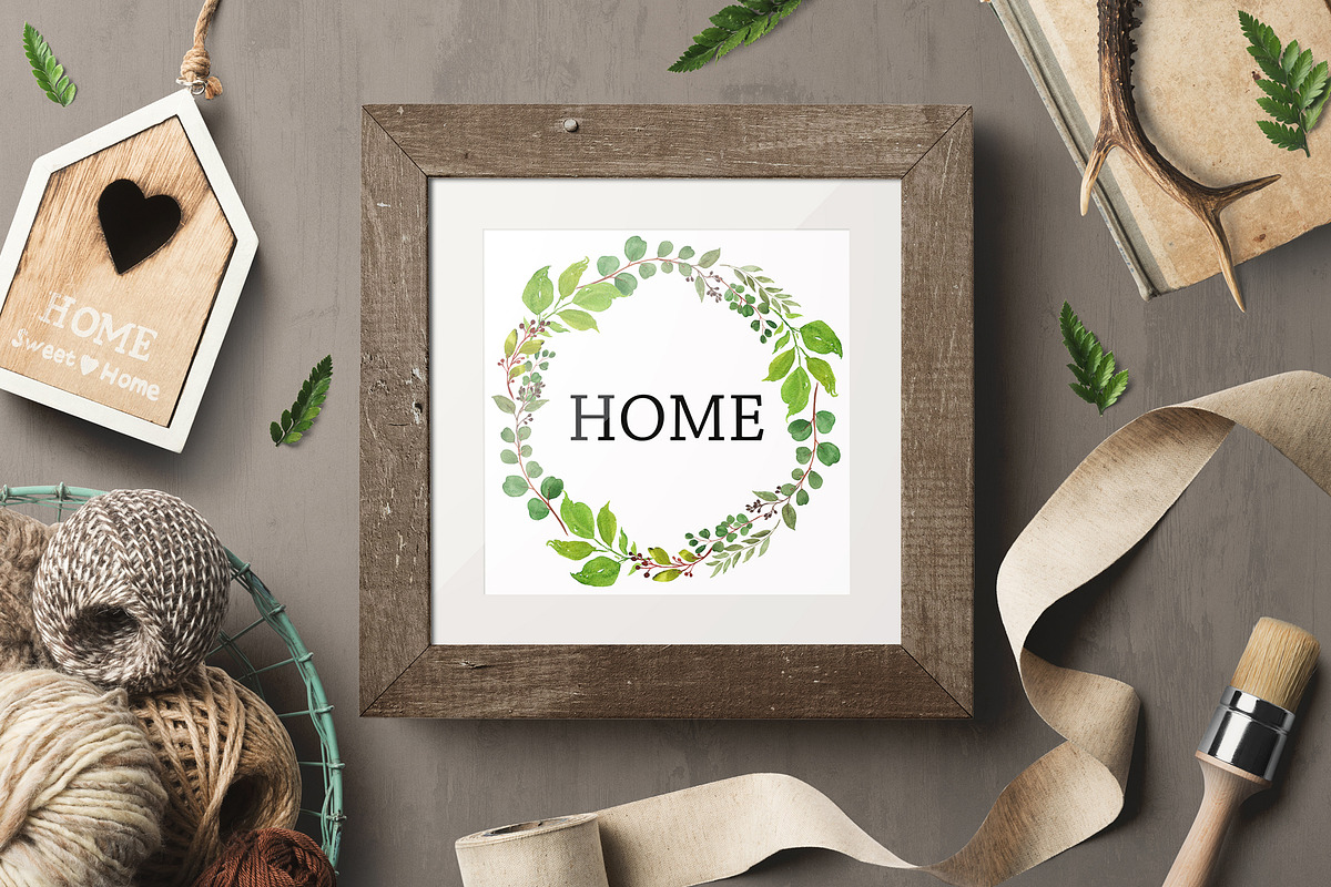 Watercolor Flower Graphic Set, a Decorative Illustration by Elly Studio (Photo 10 of 12)