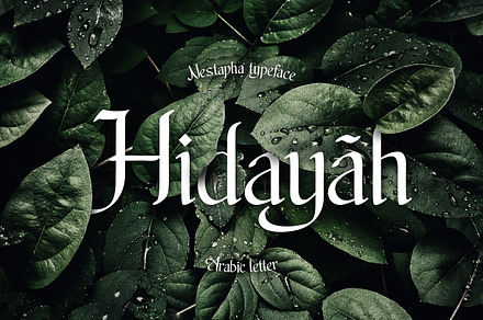 Nestapha - Islamic Font, a Script Font by Flawless And Co
