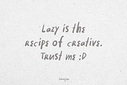 Moon Earth ~ A Cozy Handwritten, a Font by Orenari (Thumbnail 3 of 9)