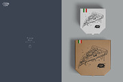 Pizza Box Mockup, a Product Mockup by Denny's Mock-ups (Thumbnail 1 of 12)