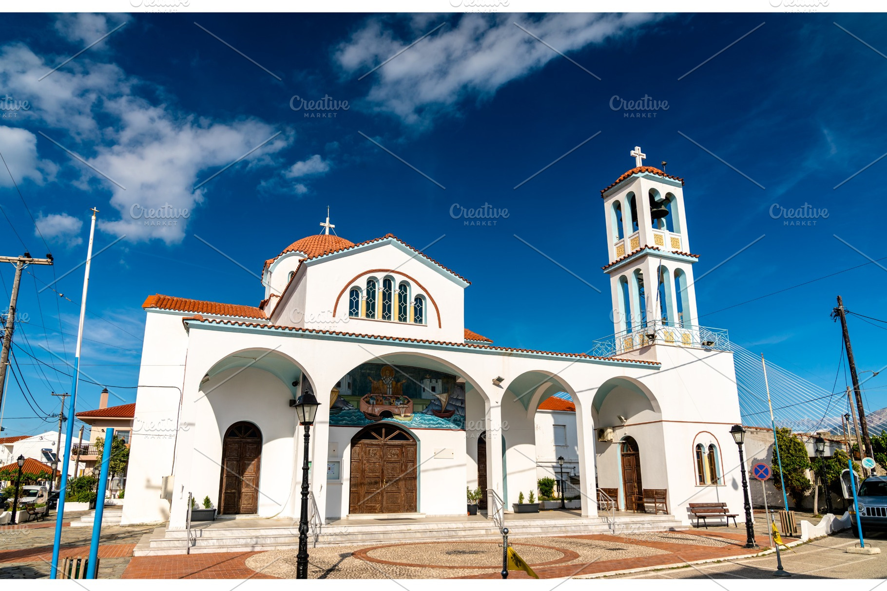 Saint Nicholas Church in Antirrio, an Architecture Photo by Leonid Andronov