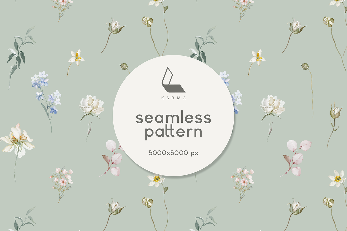 Garden Ivory Botanical Set, a Decorative Illustration by Karma (Photo 16 of 20)