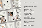 Client Welcome Guide | Canva, a Brochure Template by Ralony (Thumbnail 2 of 9)