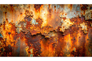 Closeup texture of rusty corroded, a Background Photo by Igor Tichonow