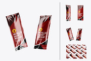 Metallic Sachet Mockup, an Advertising Mockup by OneVectorStock (Thumbnail 1 of 4)