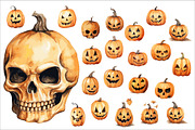 Halloween Vintage clipart, an Object Graphic by Evgeniia (Thumbnail 8 of 11)