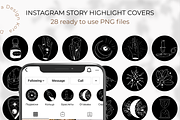 Black Mystic Instagram Highlights, an Icon by DesignKora (Thumbnail 1 of 5)