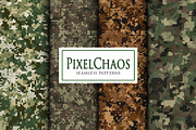 Pixel chaos digital camo patterns, a Pattern Graphic by ArchonDigitalShop (Thumbnail 7 of 11)