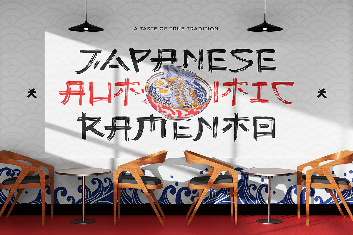 Mayashita - Japanese Brush Font, a Handwritten Font by Typia Nesia (Photo 7 of 11)