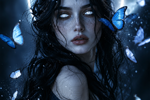 Fantasy Portrait Woman, an Abstract Photo by Hamza067
