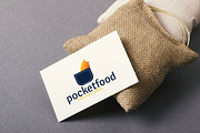 Pocket food Logo, a Branding & Logo Template by legendshop (Thumbnail 1 of 2)
