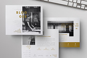 Blog Media Kit + Sponsorship | 5 Pgs, a Resume Template by Blogger Kit Co. (Thumbnail 1 of 7)