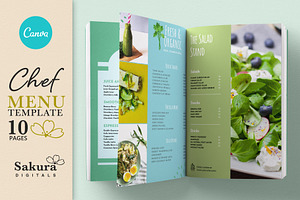 Chef & Restaurant Menu Template