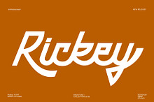 Rickey - Modern Elegant Font