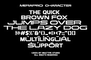 Mera Pro Variable Sans Font, a Sans Serif Font by Multype Studio (Thumbnail 18 of 19)