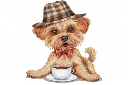 Stylish funny cute dog breeds in a b, an Animal Photo by Pixeness
