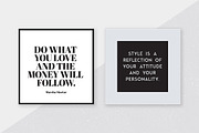 Style Quotes Social Media Kit, a Social Media Template by Viaduc (Thumbnail 3 of 8)