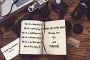WooD Row, a Script Font by danti (Thumbnail 4 of 4)