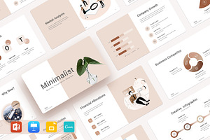 Cherry Minimalist Presentation, a Presentation Template by graphypix