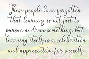 School Back | Script Font, a Handwritten Font by Scratchones (Thumbnail 6 of 9)