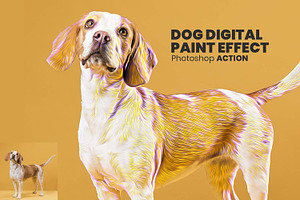 Pet Digital Paint Effect