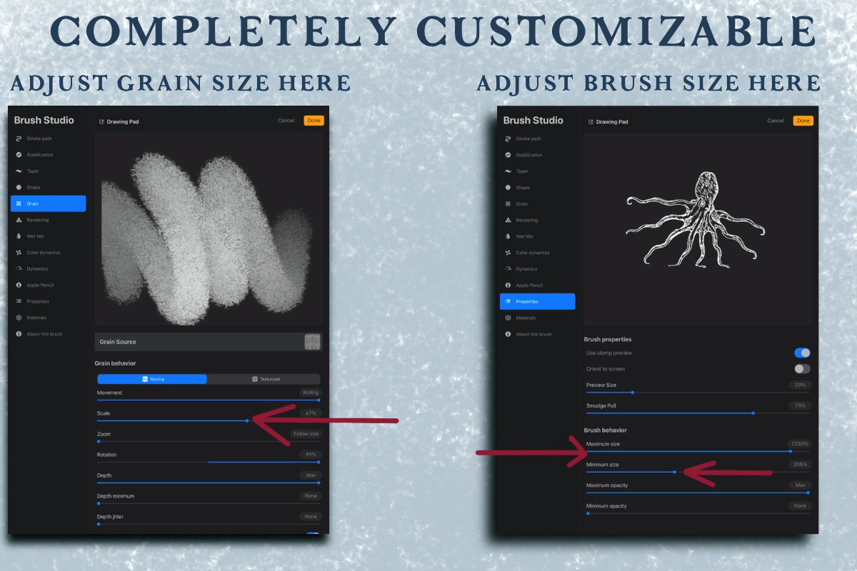 35 Procreate Nautical Stamp Brushes, a Brush Add-On by Luna Y Mar (Photo 5 of 5)