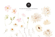 Watercolor flower - Dry Yellow, an Illustration by Beigetime (Thumbnail 7 of 9)