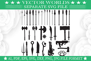 Weapon Svg, Gun, Guns, Pistol Svg