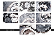 Inky Milk, a Texture Graphic by KAT (Thumbnail 6 of 9)