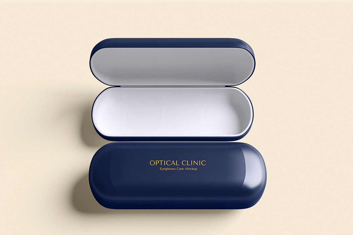 Eyeglasses Case Mockup, a Cups & Container Mockup by Pikachudesign (Photo 5 of 5)